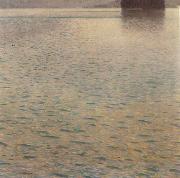 Gustav Klimt Island in the Attersee china oil painting reproduction